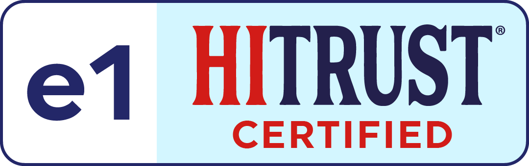 e1 HiTrust Certified Logo